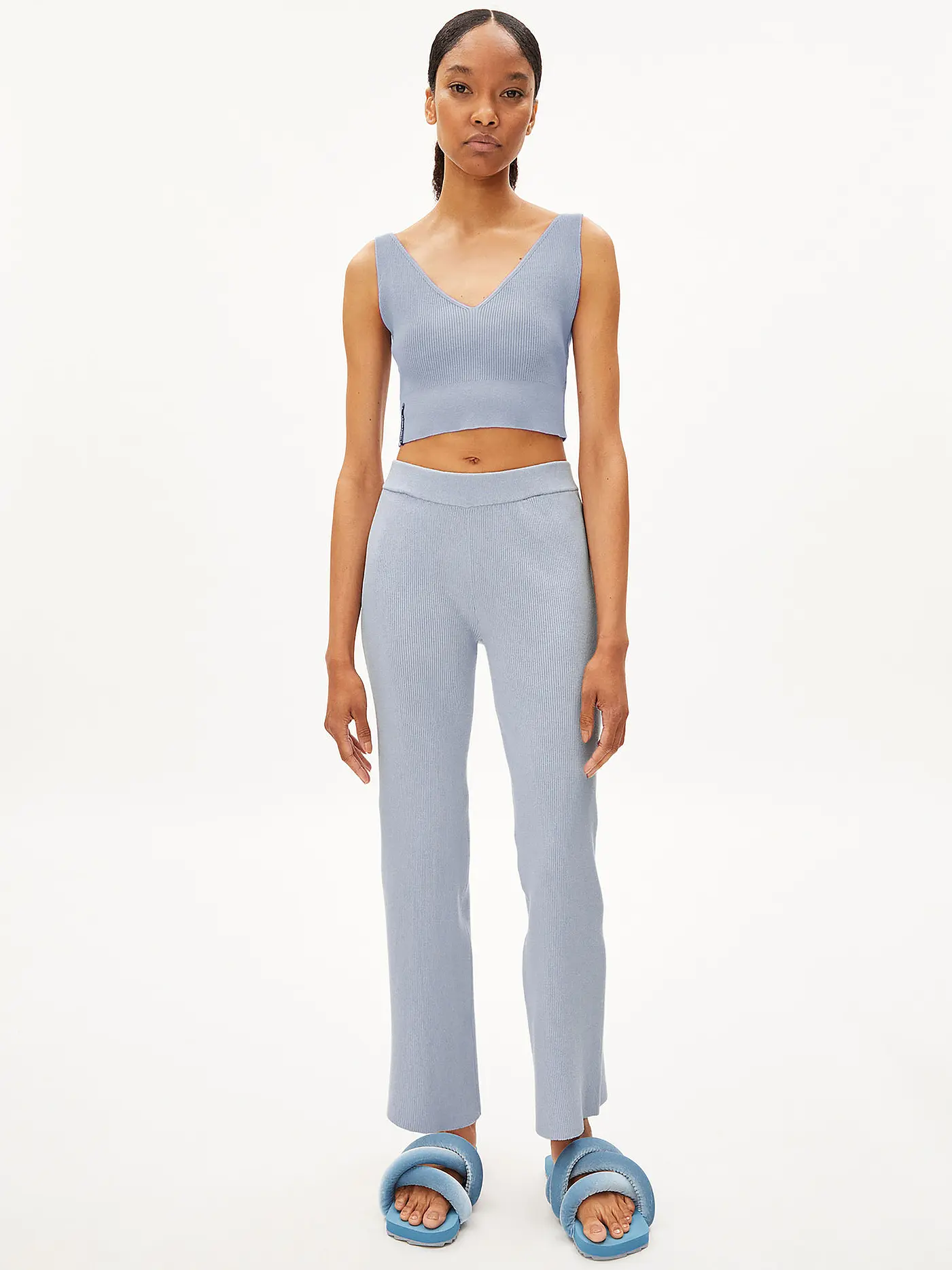 ARMEDANGELS | Lounge Top Cropped Fit TELMAA | lila